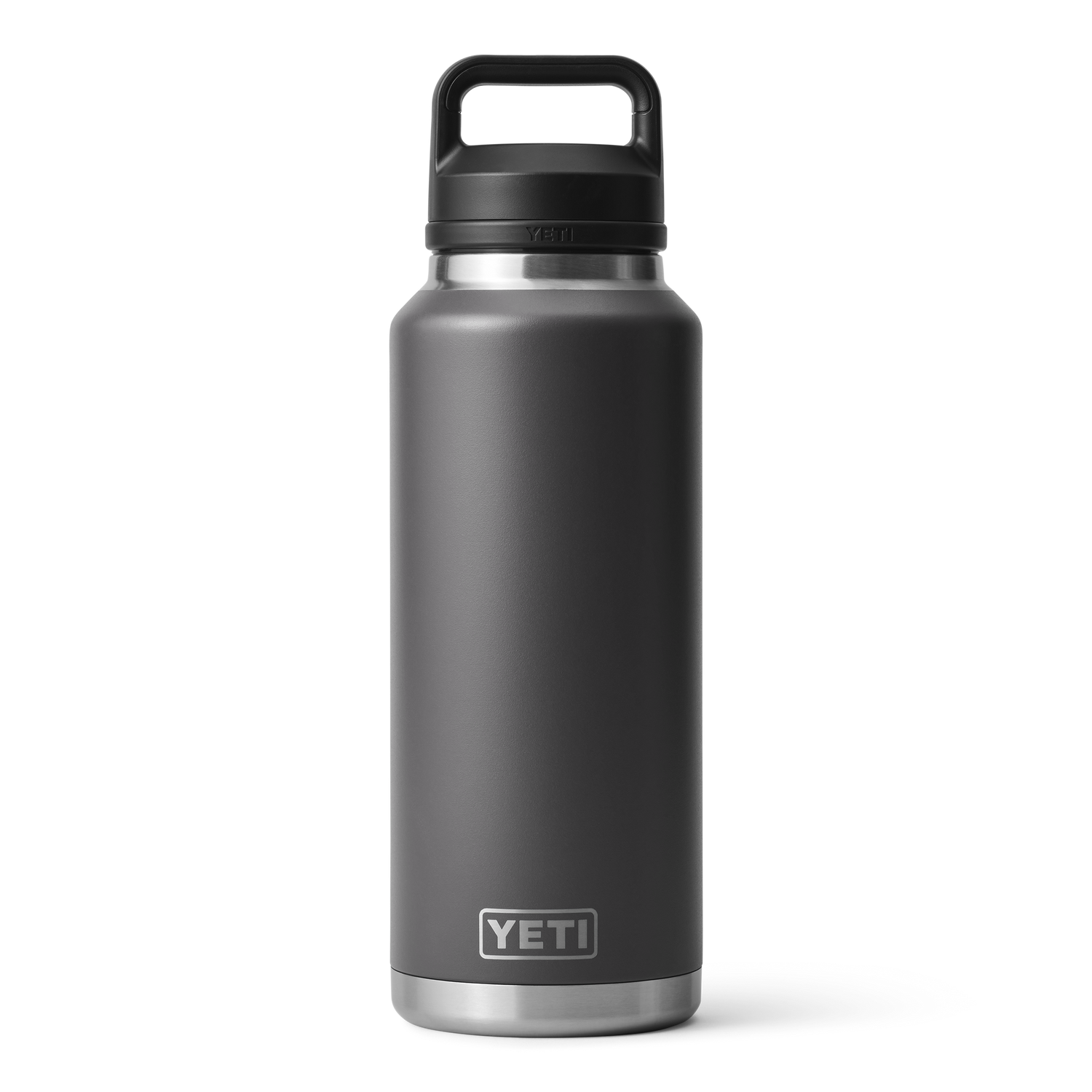 YETI Rambler® 46 oz (1.4L) Bottle With Chug Cap Charcoal