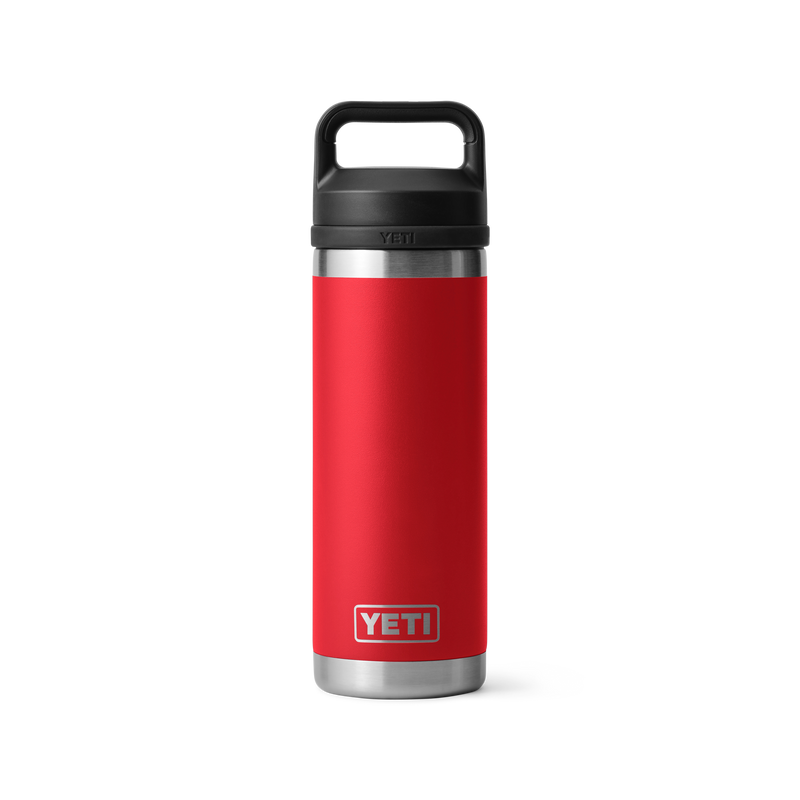 YETI Rambler® 18 oz (532 ml) Bottle With Chug Cap Rescue Red