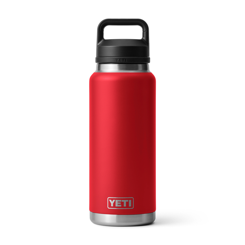 YETI Rambler® 36 oz (1065 ml) Bottle With Chug Cap Rescue Red