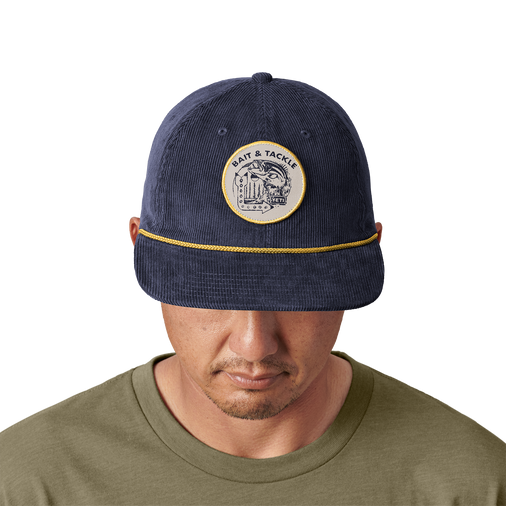 YETI Bait & Tackle Rope Hat Navy Navy