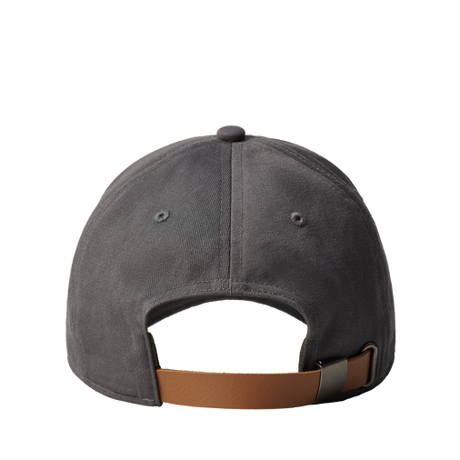 YETI Leather Logo Badge Hat Dark Grey Dark Grey