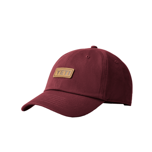Leather Logo Badge Hat Harvest Red Harvest Red