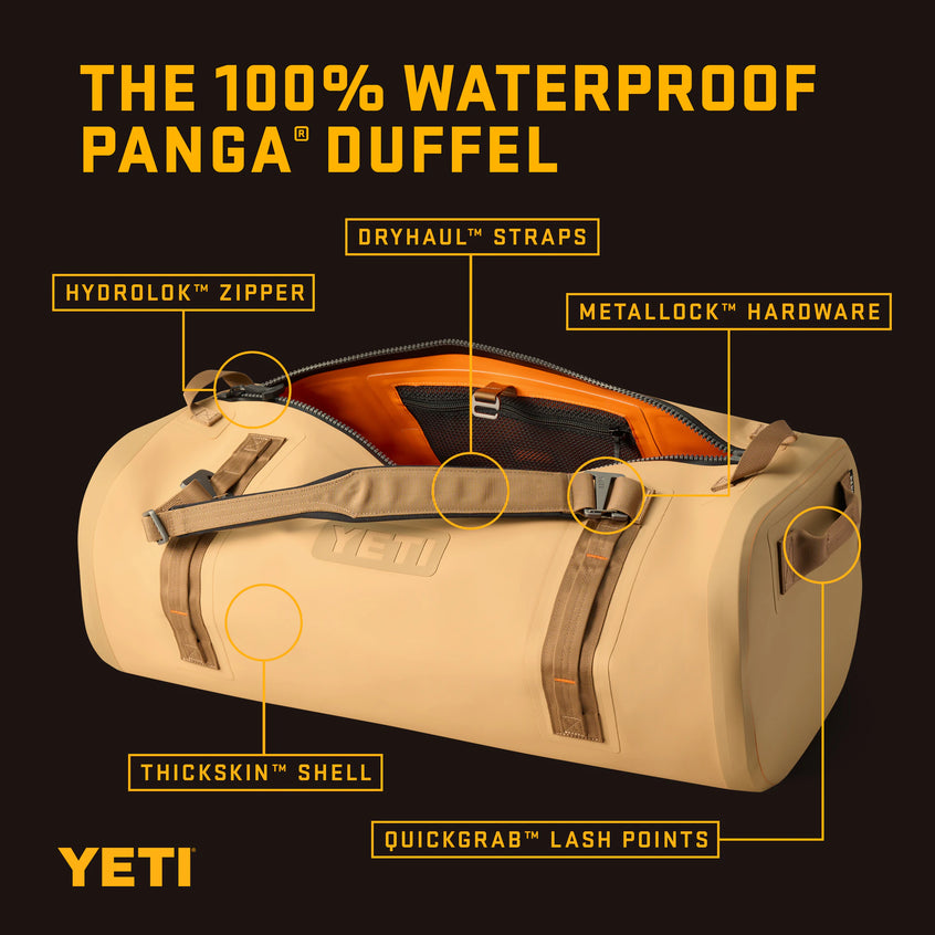 YETI Panga™ 50 L Submersible Waterproof Duffel Bag – YETI New Zealand