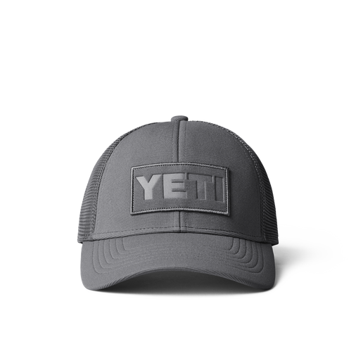 YETI Grey on Grey Trucker Hat Grey