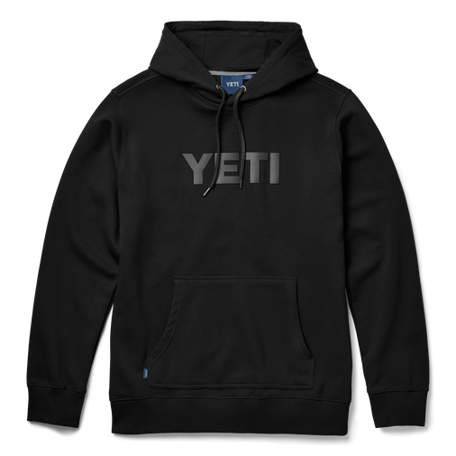 YETI Brushed Fleece Hoodie Pullover Black Black